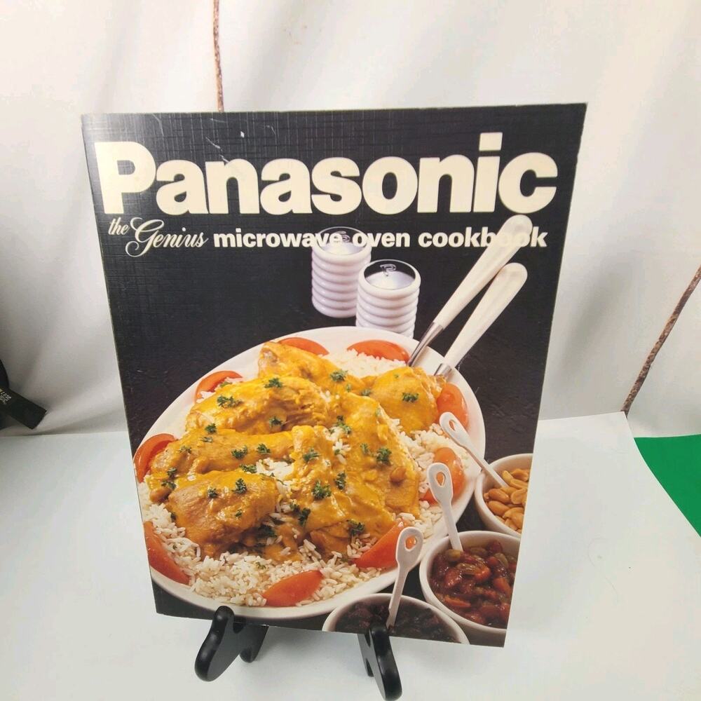 Vintage 1980's Panasonic Microwave Oven Cookbook 160 COLOR PAGES